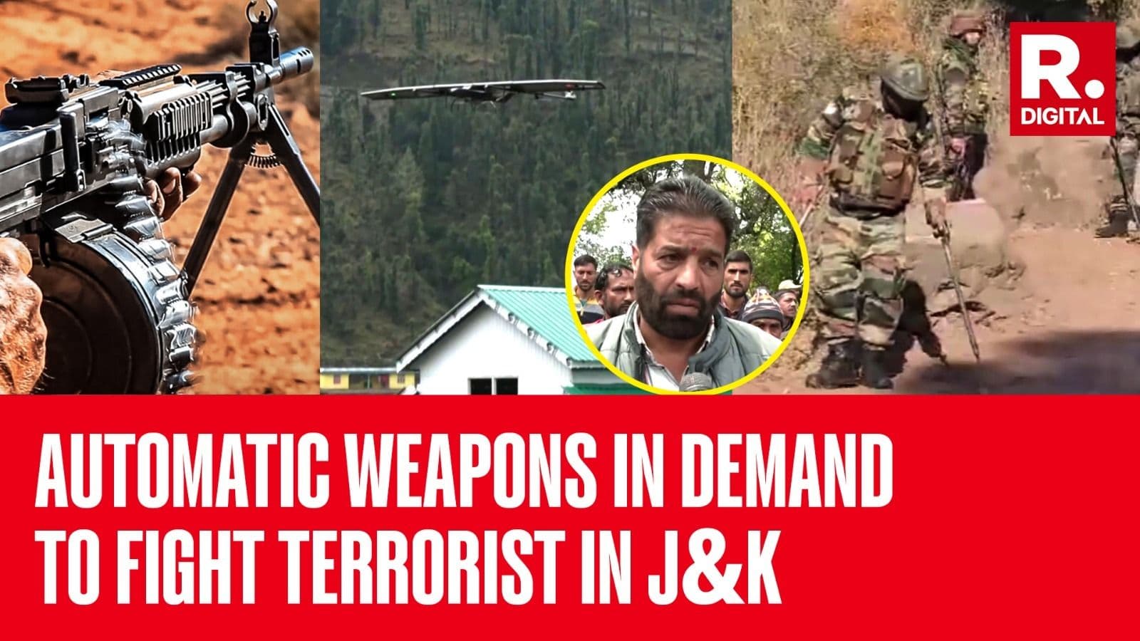 VDG Personnel Demand Automatic Weapons And Army Training Post Terrorist Encounter In J&K’s Udhampur