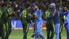 Indian players shake hands after India vs Pakistan T20 World Cup 2022 match