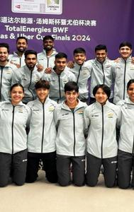  Indian men's team eyes retention of Thomas Cup title