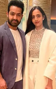 Jr NTR ands wife 