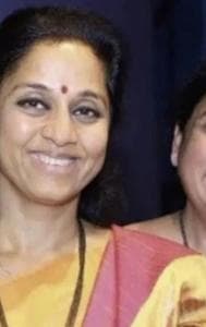 Supriya Sule and Sunetra Pawar