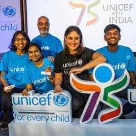Kareena Kapoor for UNICEF