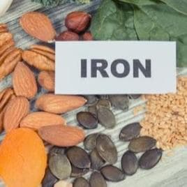 Inadequate zinc and iron intake