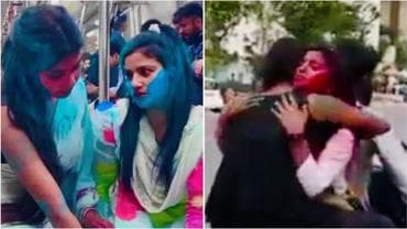 Noida Police Slaps Rs 80,500 Fine On 2 Girls For Creating 'Vulgar Holi Reels' On Moving Scooter And Delhi Metro
