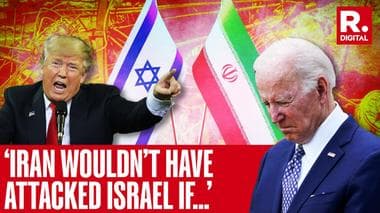 Donald Trump Blasts Biden Over US’ ‘Weakness’ In Middle East