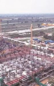 Noida International Airport in Jewar is currently under construction