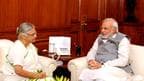 PM Modi with former-Delhi Chief Minister Sheila Dikshit