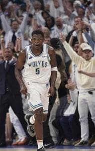 Anthony Edwards stars as Minnesota Timberwolves blow out Denver Nuggets to force Game 7