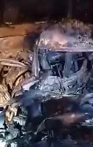 Groom Among 4 Burnt Alive After Car Catches Fire on Jhansi-Kanpur Highway in UP