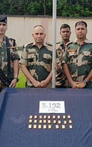 BSF seizes smuggled gold worth over Rs 2.35 crore in West Bengal