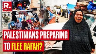 Palestinians Flee Rafah