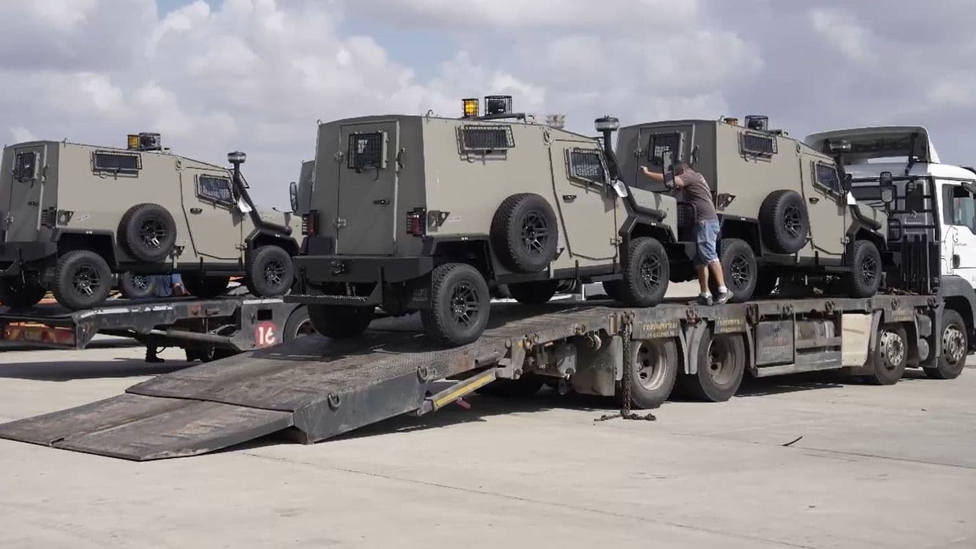 US cargo arrives in Israel