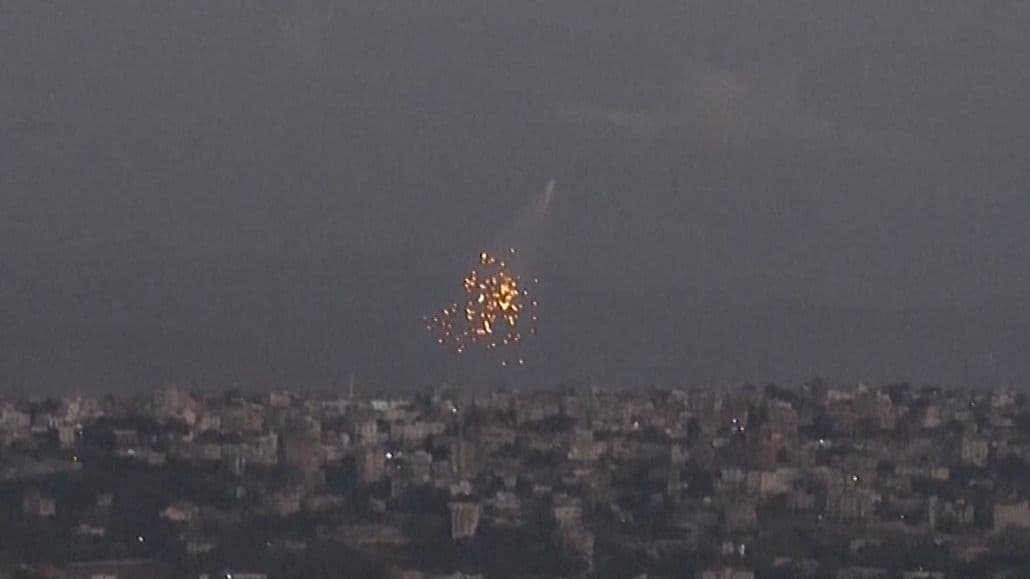 Israeli hits Lebanon