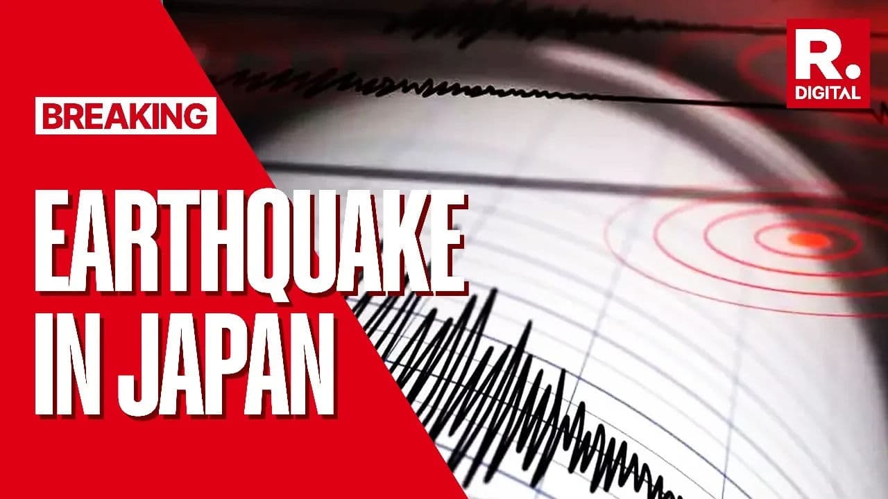Earthquake in japan 