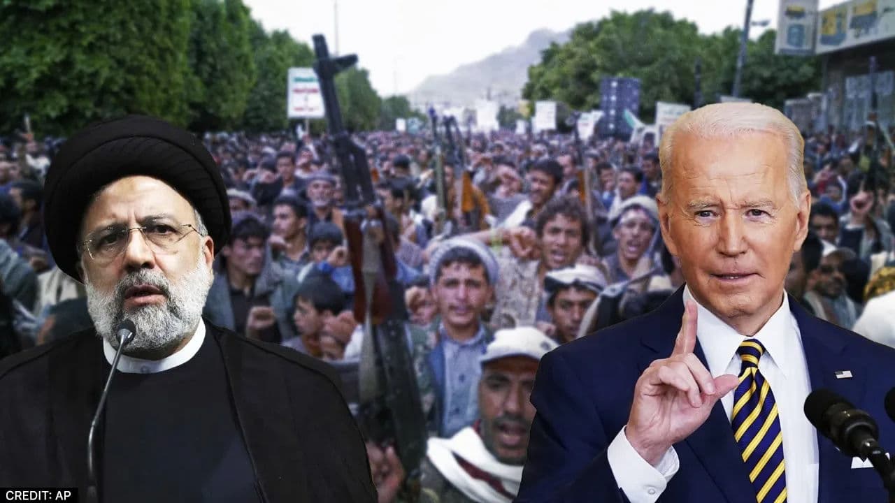 Iranian President Ebrahim Raisi and US President Joe Biden