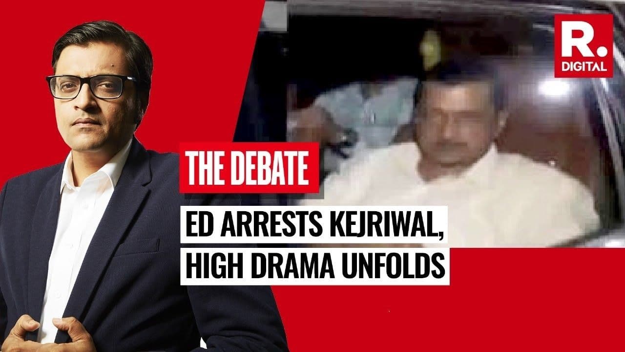 High Drama Unfolds Outside Kejriwal's Residence