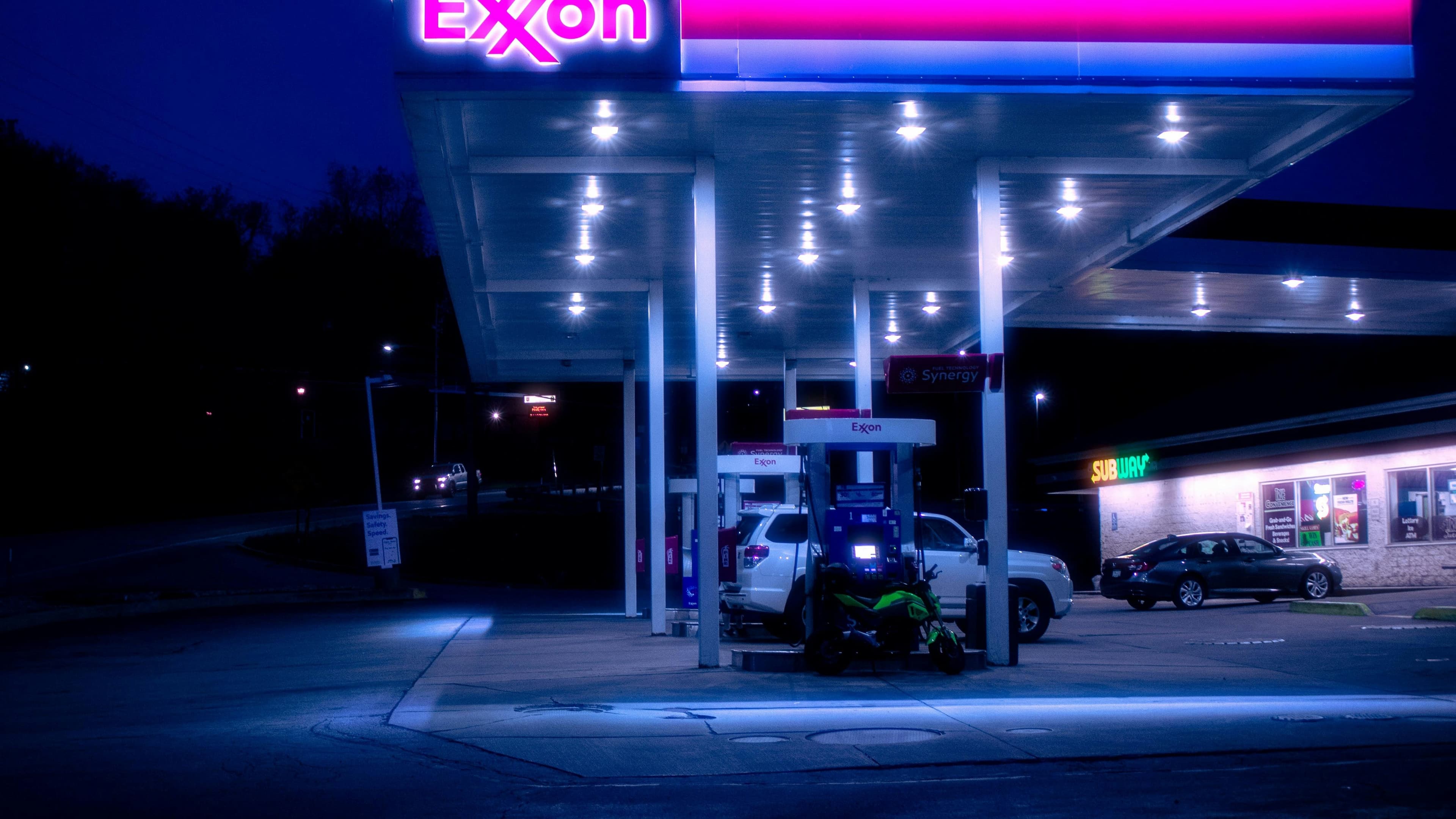 Exxon and gas markets tell different stories