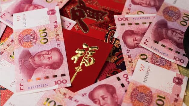 Yuan dips slightly