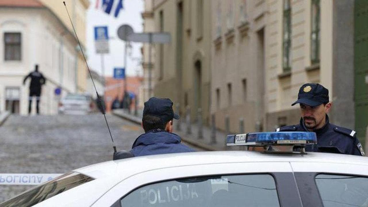 Croatian police release video of gunman's attack on govt building