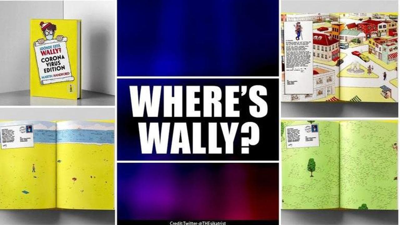 British puzzle releases a 'Where's Wally?' coronavirus edition
