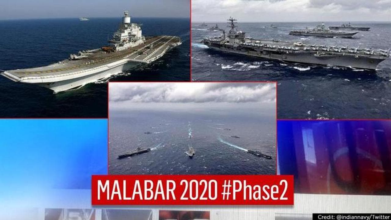 Malabar Naval Exercise 2020: Phase 2 commences in Arabian Sea from November 17