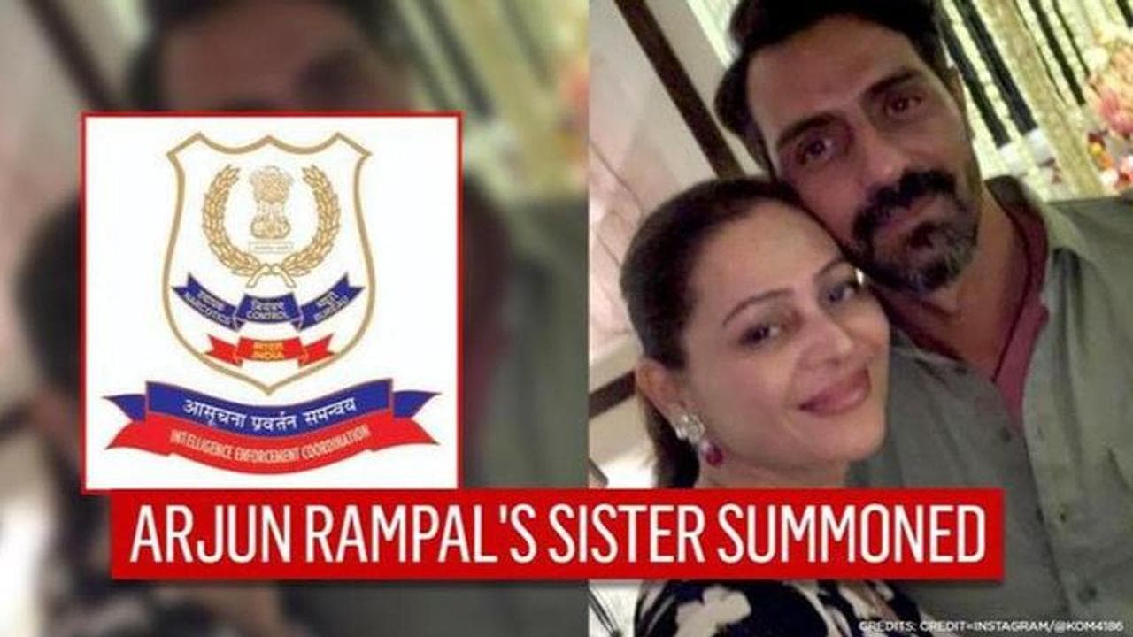 Arjun Rampal's sister summoned by NCB to appear today in Bollywood-linked drug case probe