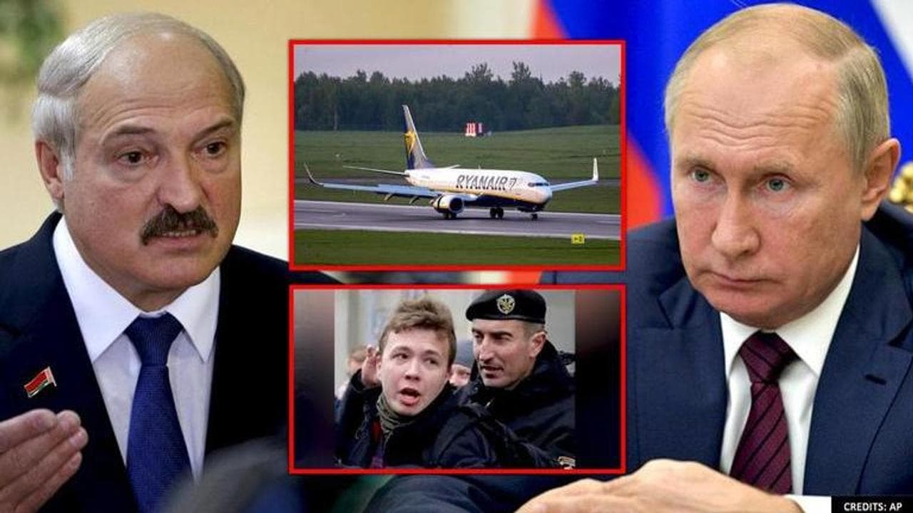 Ryanair, Ryanair plane hijacking, Belarus, Russia, Vladimir Putin, Lukashenko, Roman Protasveich