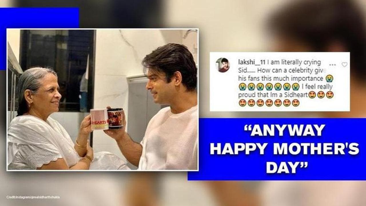 Mother's Day: Sidharth Shukla reveals quality of mom-son with pic; fans notice key detail