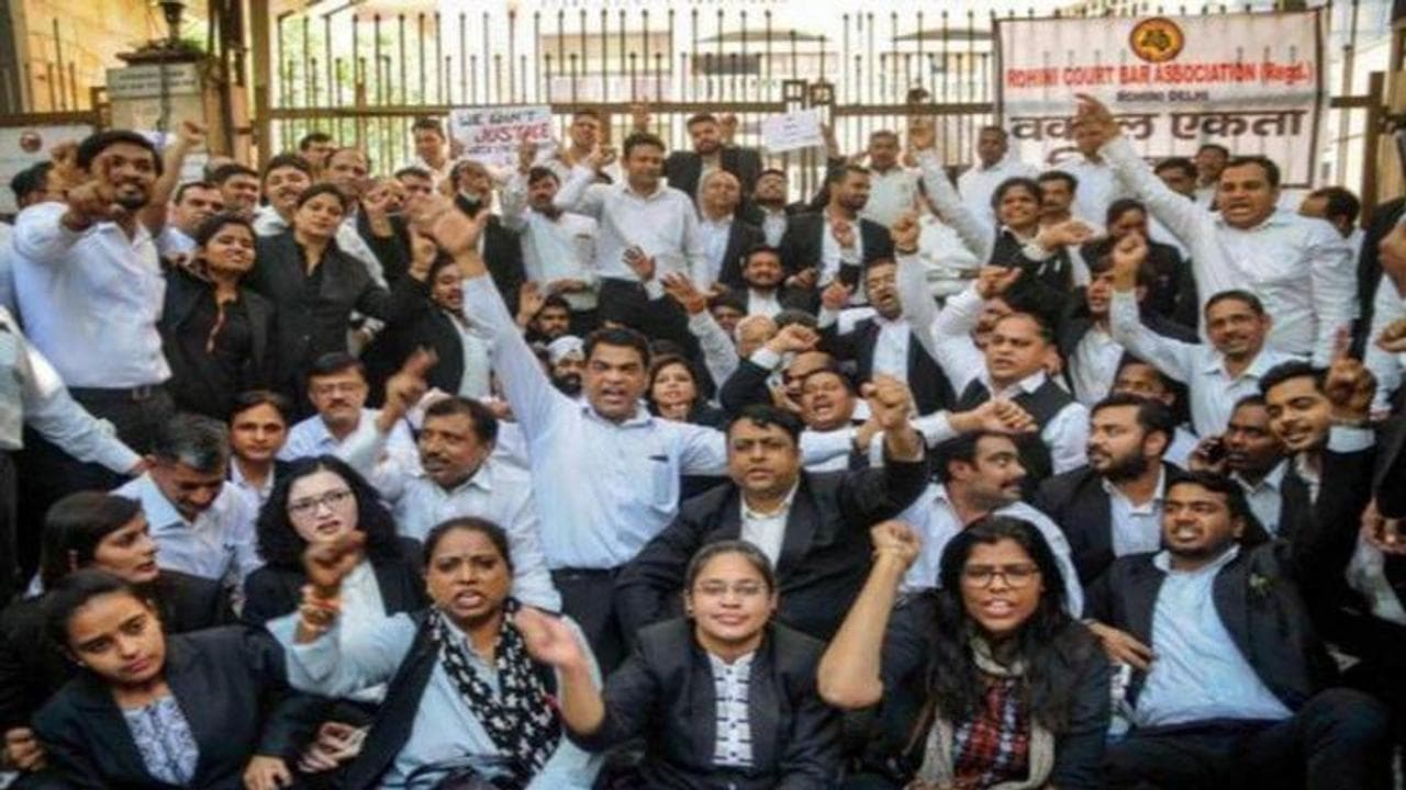 Delhi Lawyers' strike