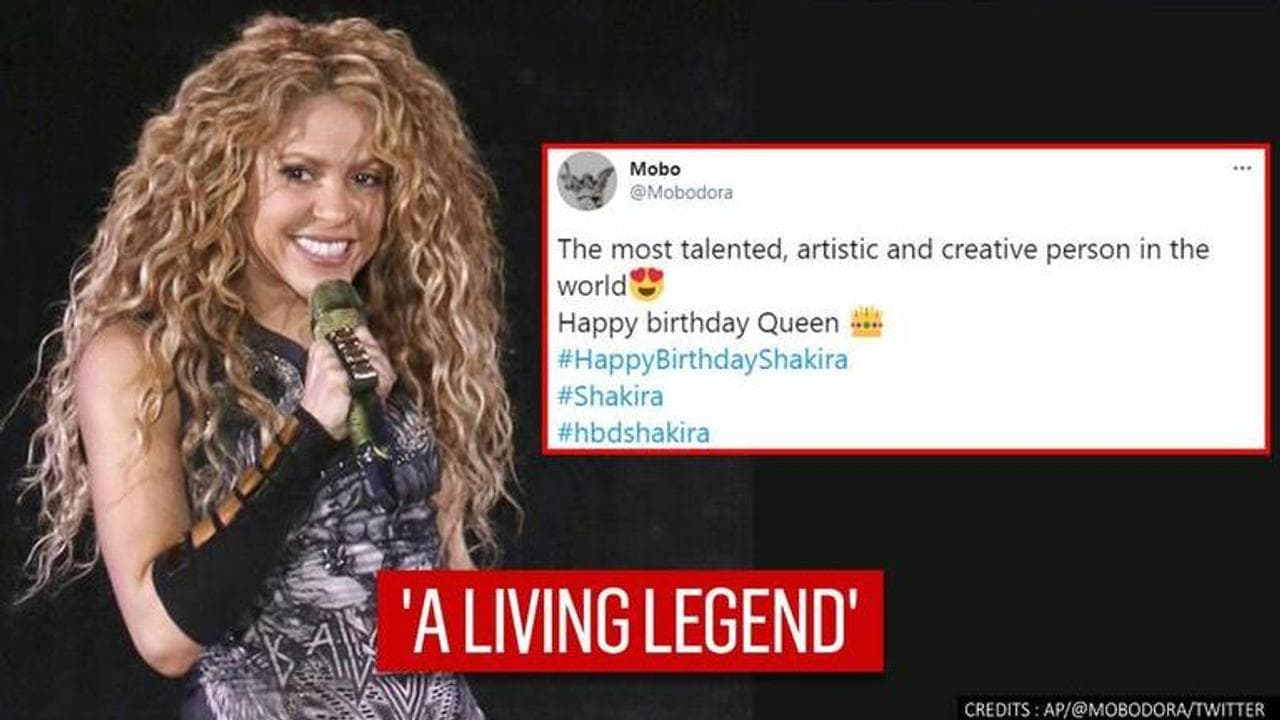 Shakira turns 44: Fans pour in their warm wishes, calls her the 'Queen'