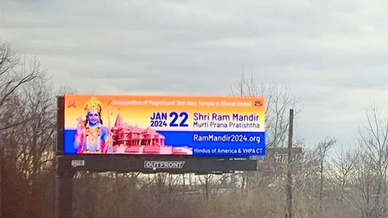 Ram Temple Billboards Across US States