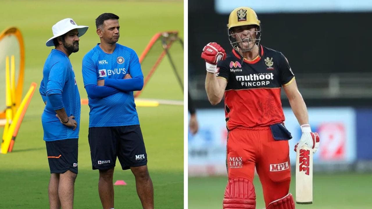 AB de Villiers advices Rohit Sharma and Rahul Dravid