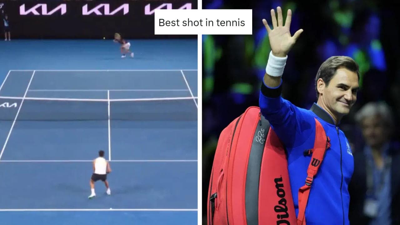 Carlos Alcaraz's shot reminds fans of Roger Federer