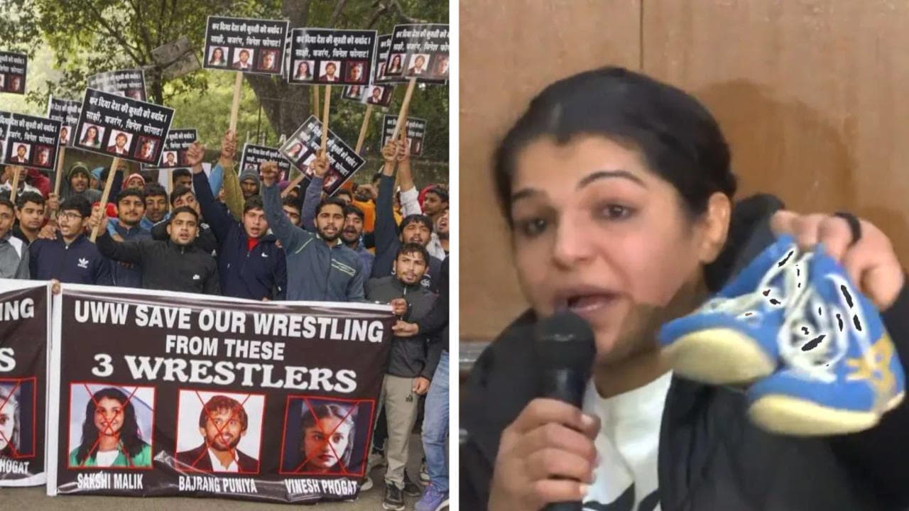 Sakshi Malik on junior wrestlers protest against Bajrang, Malik and Vinesh