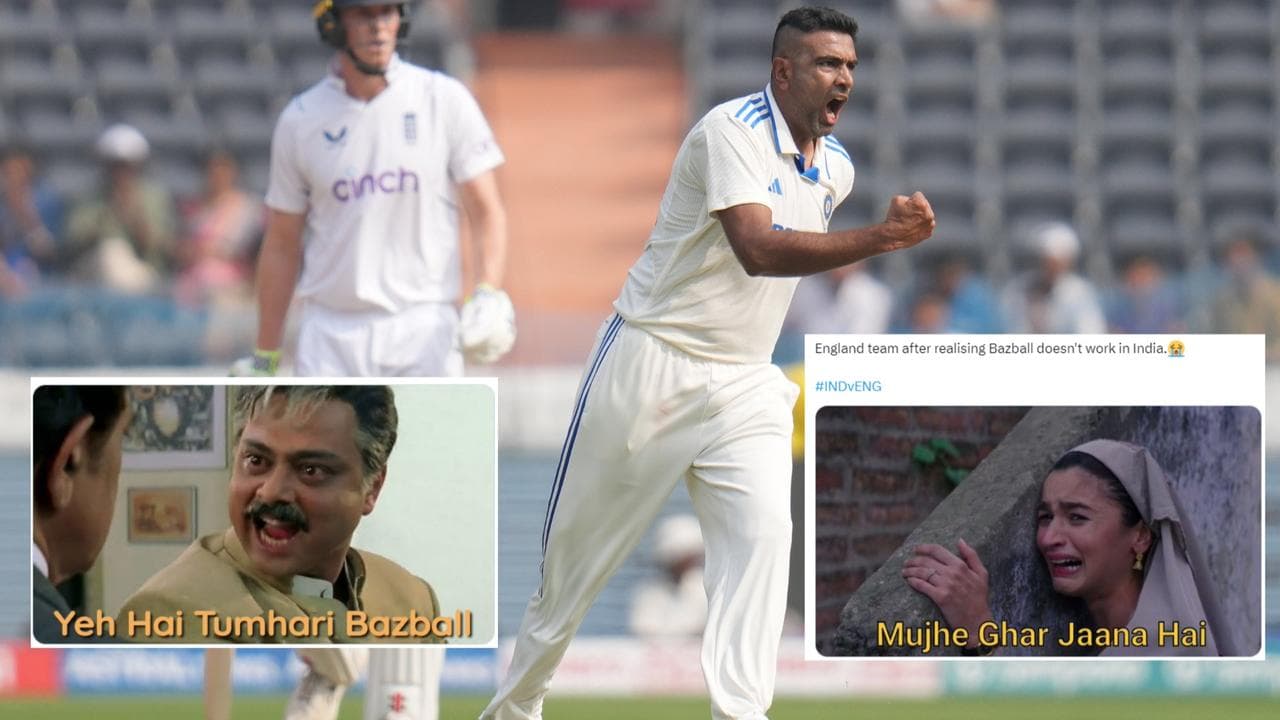 IND vs ENG 1st Test: Ashwin celebrates wicket