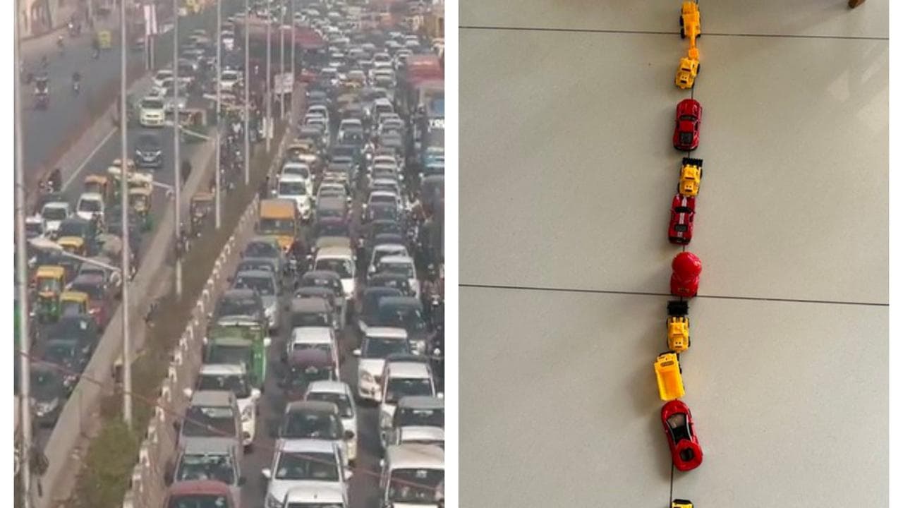 2.5-Year-Old Kid’s Adorable Game Mirrors Bengaluru's traffic Jams
