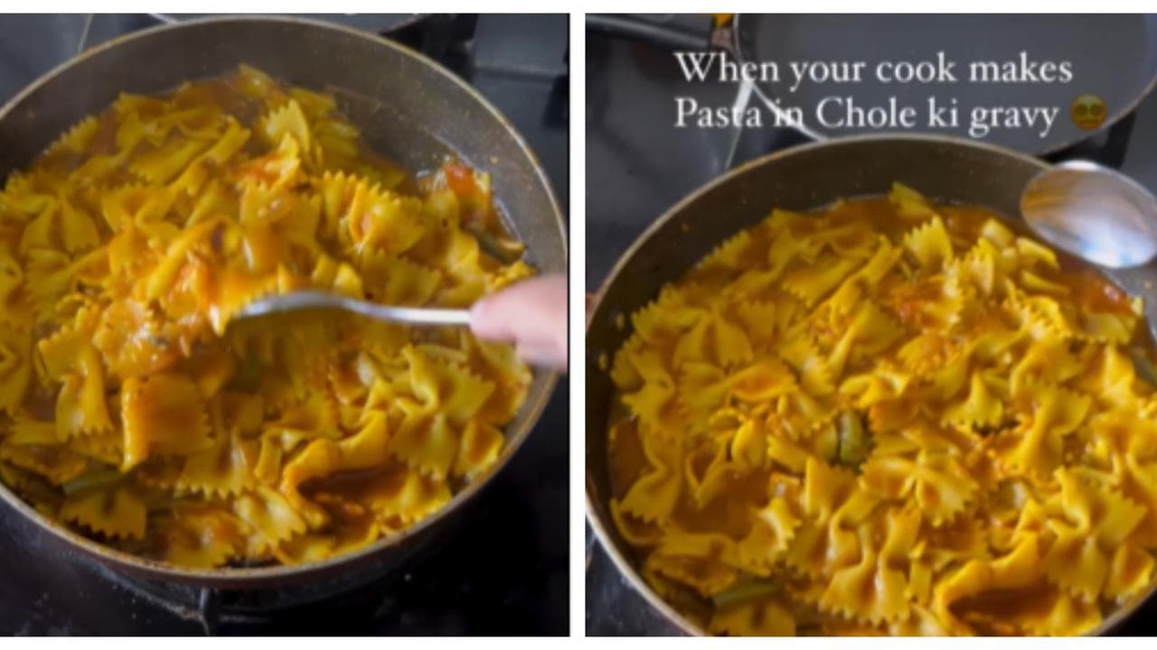 Pasta Cooked in 'Chhole Ki Sabji' Gravy Takes Social Media