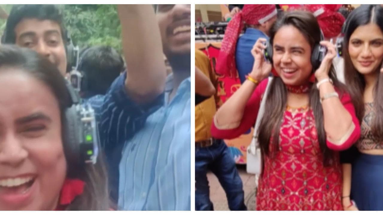 Video of a baarat with headphones went viral