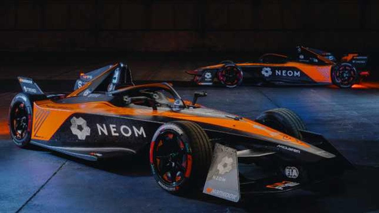 Formula E's McLaren car  