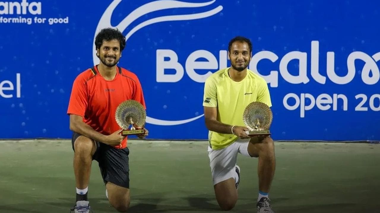 Ramkumar Ramanathan and Saketh Myneni won the Bengaluru Open 2022