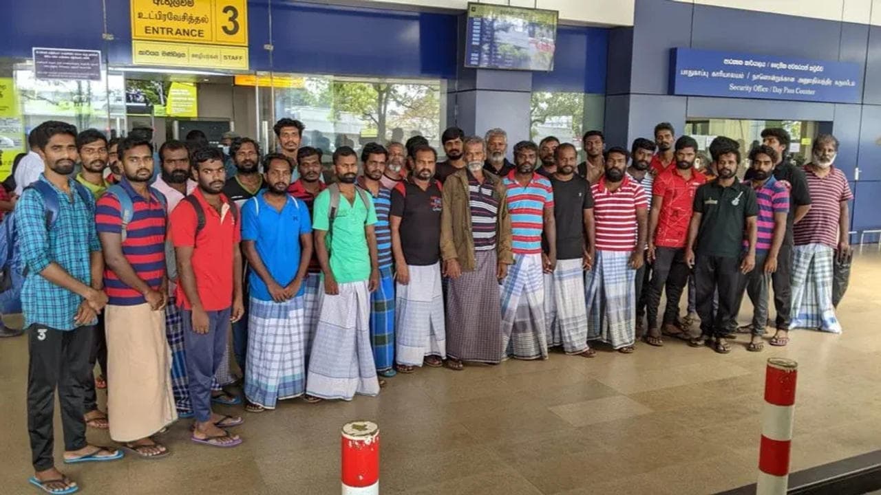 35 Indian fishermen repatriated from Sri Lanka