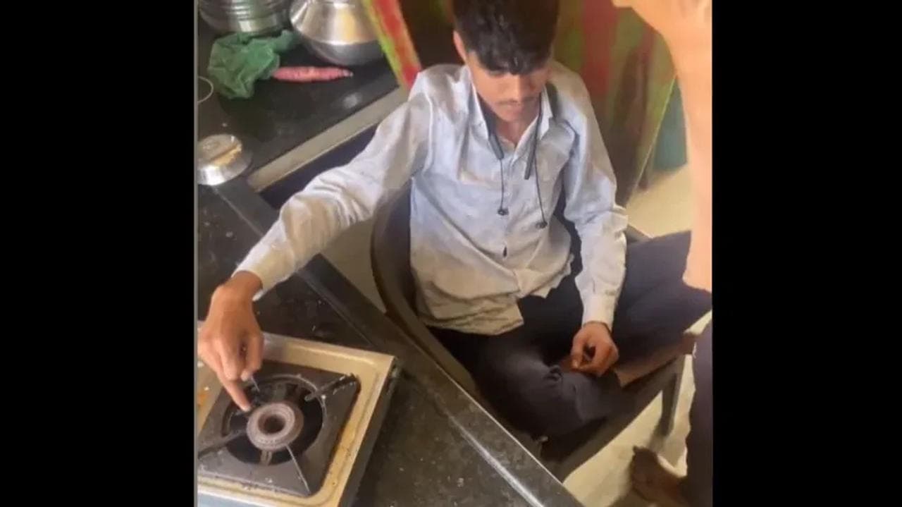 Viral Video Stuns the Internet as Boy Ignites Gas Stove Using Finger
