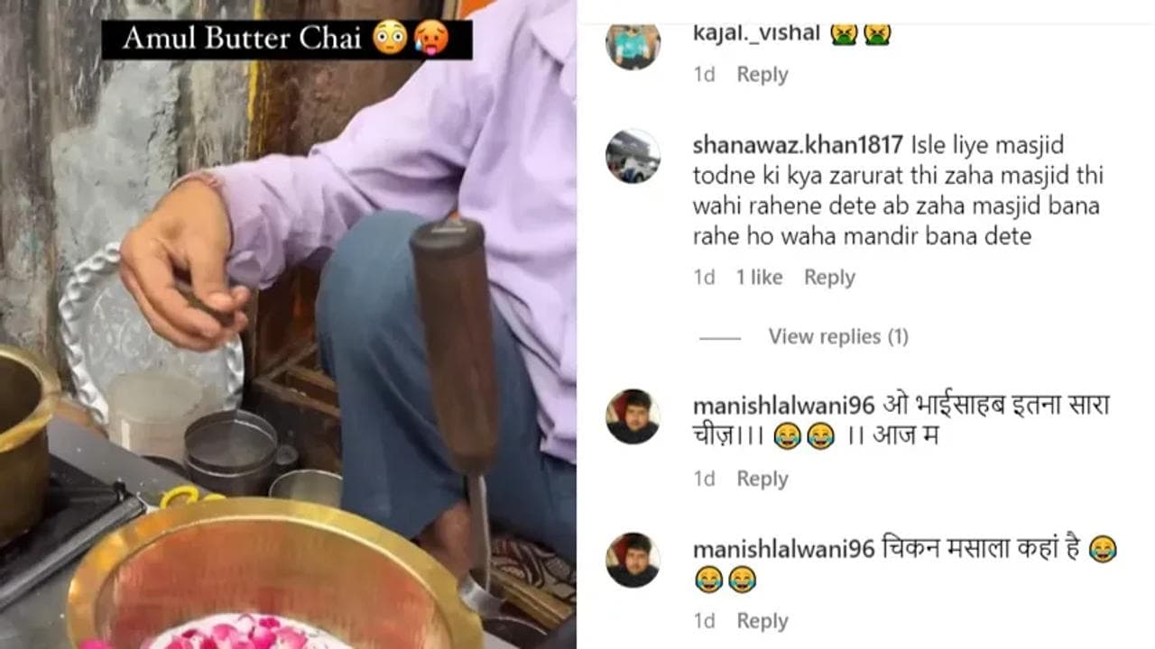 Amritsari Street Vendor Makes Chai Goes Viral