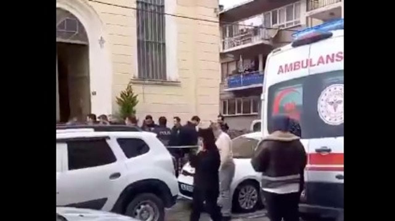 Church Istanbul attack
