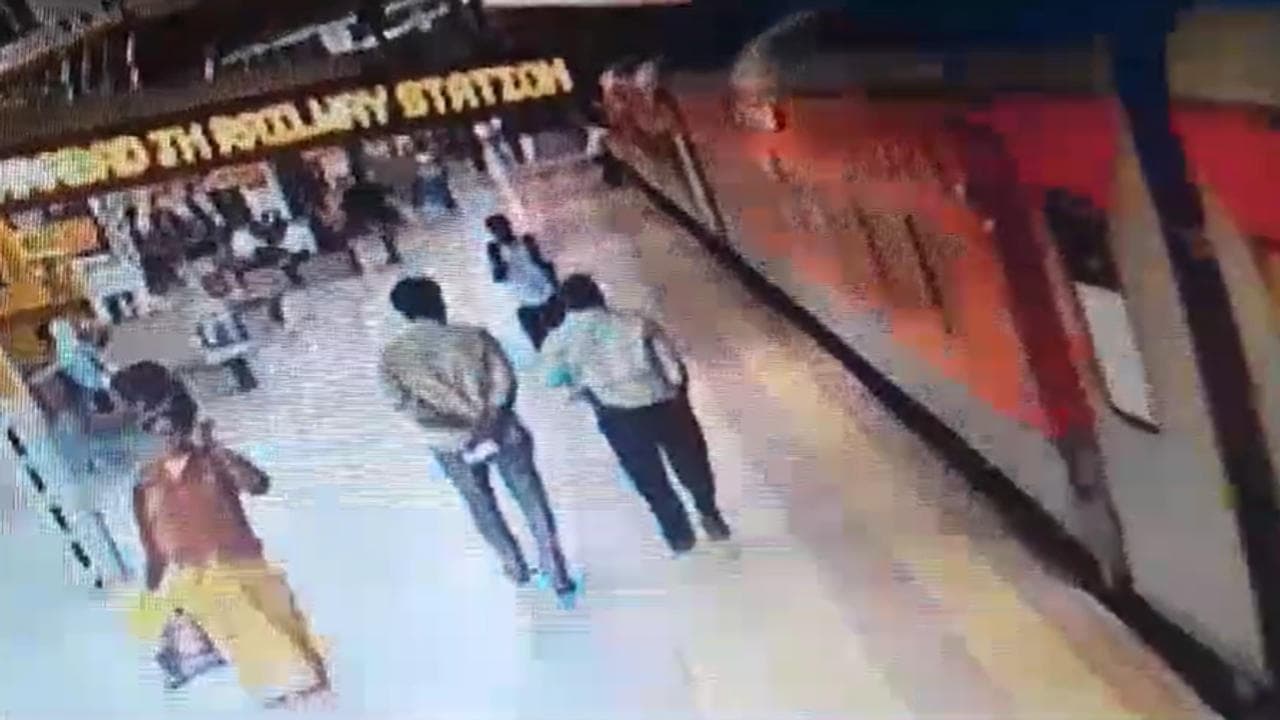 Miraculous Escape for Man After He Falls Between Train and Platform