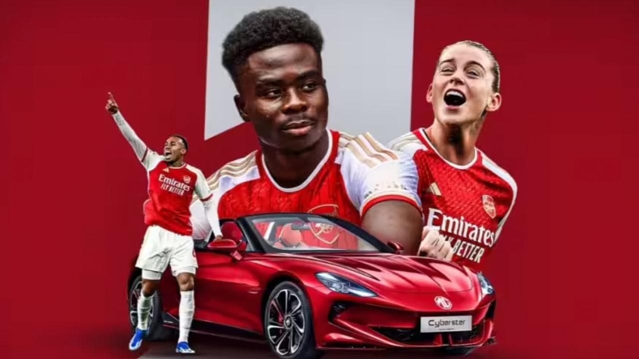 MG Motor UK becomes Arsenal FC's official automotive partner