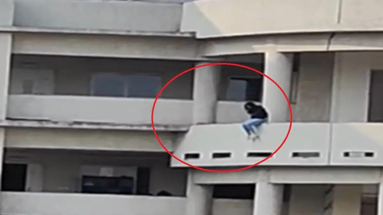 Disturbing video captures engineering student's suicide 