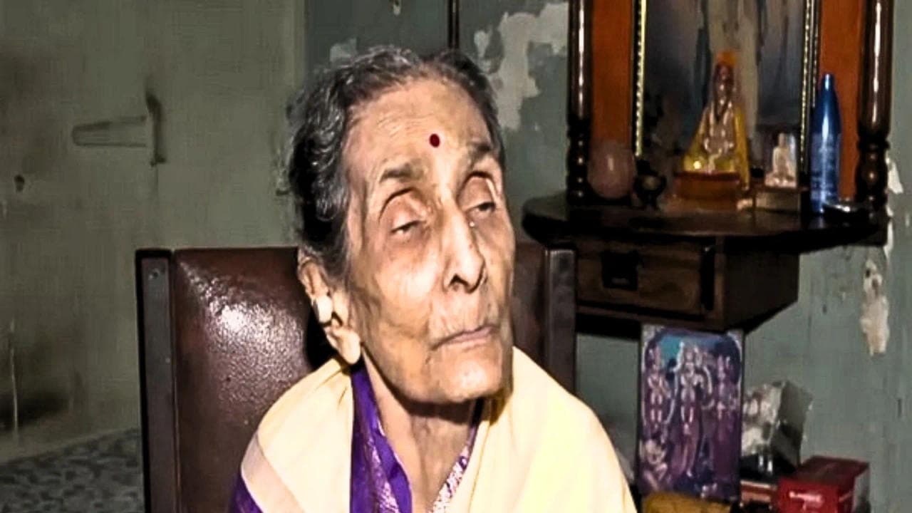 96-year-old Karsevak Shalini Dabir