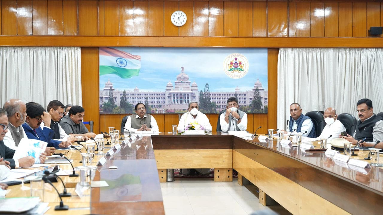  Covid technical advisory committee meeting with CM  Siddaramaiah.