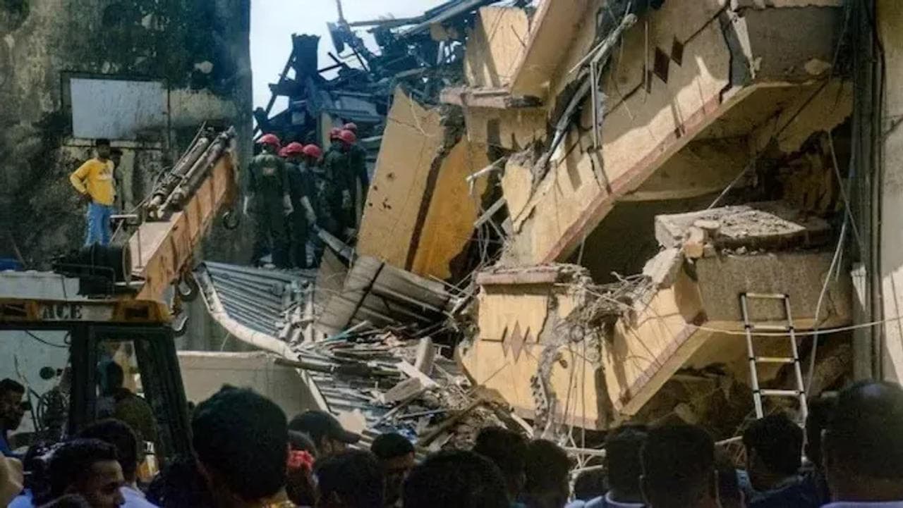 Building collapsed in UP